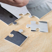 Elegantes Jubiläum Vow Renewal Foto Puzzle (Seite)