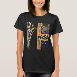 Elegantes Jugendstil - Fließbanddesign T-Shirt