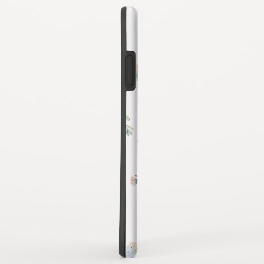 Elegantes Kakteen-Muster Case-Mate iPhone Hülle (Hinten/Rechts)