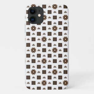Elegantes kariertes Muster Case-Mate iPhone Hülle