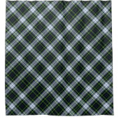 Elegantes Kariertes Rustikales Land Gordon Tartan Duschvorhang (Vorderseite)