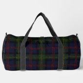 Elegantes Karo Rustikales Tartan Duffle Bag (Vorderseite)