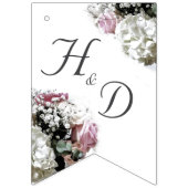 Elegantes katholisches Brautparty Blumenbanner Wimpelkette (Erste Fahne)