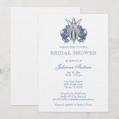 Elegantes katholisches Brautparty Einladung (Vorne/Hinten)