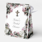 Elegantes katholisches Brautparty Geschenkschachtel (Rückseite)