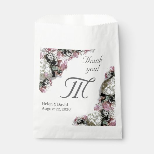 Elegantes katholisches Brautparty Geschenktütchen (Vorderseite)