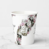 Elegantes katholisches Brautparty Pappbecher (Links)