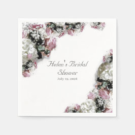 Elegantes katholisches Brautparty Serviette