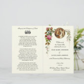 Elegantes katholisches Programm für traditionelle (Stehend Vorderseite)