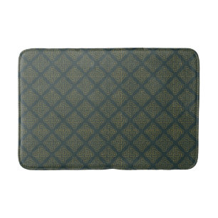 Elegantes keltisches Knoten-Muster Badematte