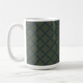 Elegantes keltisches Knoten-Muster Kaffeetasse (Links)