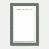 Elegantes keltisches Knoten-Muster Post-it Klebezettel (Vorderseite)