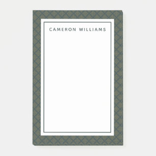 Elegantes keltisches Knoten-Muster Post-it Klebezettel