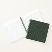 Elegantes keltisches Knotmuster Notizblock (Innenseite)