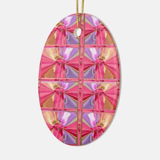 Elegantes Keramikornament (Links)