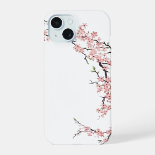 Elegantes Kirschblüten weißes Vintage iPhone 6 Cas 15 Hülle