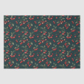 Elegantes Kirschenmuster-Decoupage Seidenpapier (Vorderseite)