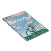 Elegantes klassisches Ambiente Notizblock (Rechte Seite)