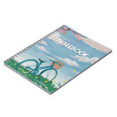 Elegantes klassisches Ambiente Notizblock (Linke Seite)