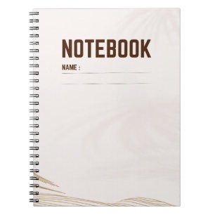 Elegantes klassisches Ambiente Notizblock