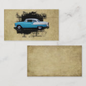 Elegantes, klassisches Auto Visitenkarte (Vorne/Hinten)