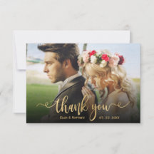 Elegantes klassisches Gold Script-Foto-Overlay