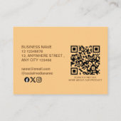 Elegantes klassisches Kariertes Mustergeschenk für Rabattkarte (Rückseite)