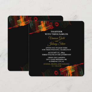 Elegantes klassisches modernes trendiges Muster #9 Einladung