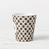 Elegantes klassisches Muster Milchtasse (Vorderseite)