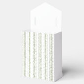 Elegantes klassisches Oldtimer-Hochzeitsmonogramm Geschenkschachtel (Geöffnet)