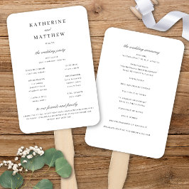 Elegantes klassisches Programm zur Zeremonie der W Fächer