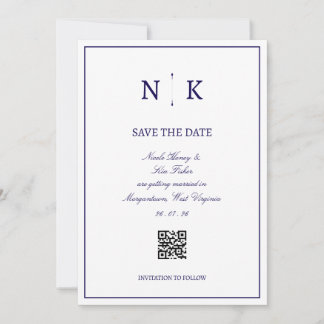 Elegantes klassisches "Save the Date" Save The Date