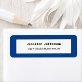 Elegantes klassisches Schlichtes Berufliches Blau (Insitu)