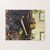 Elegantes Klavier im Viktorianischen Saal Puzzle (Horizontal)