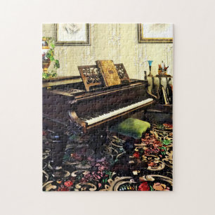 Elegantes Klavier im Viktorianischen Saal Puzzle
