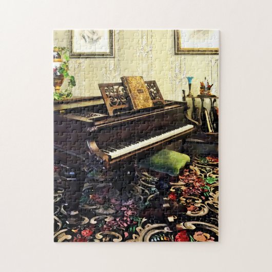 Elegantes Klavier im Viktorianischen Saal Puzzle (Vertikal)