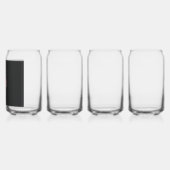 Elegantes Kleeblatt-Design für St. Patrick's Dosenglas (Rechts)