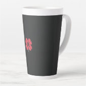 Elegantes Kleeblatt-Design für St. Patrick's Milchtasse (Rechte Ecke)