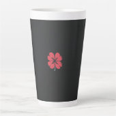 Elegantes Kleeblatt-Design für St. Patrick's Milchtasse (Vorderseite)