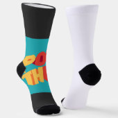 Elegantes Kleeblatt-Design für St. Patrick's Socken (Gewinkelt)