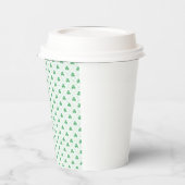 Elegantes Kleeblatt Pappbecher (Links)