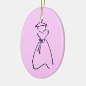 Elegantes Kleidungsdesign mit individualisierbarem Keramikornament (Links)