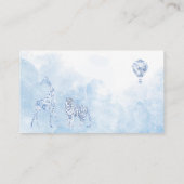 Elegantes Kleinkind Begleitkarte (Rückseite)