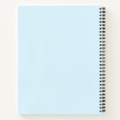 Elegantes Koala Baby Shower Gift List-Notebook Notizblock (Rückseite)