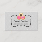 Elegantes Kochgebäck Visitenkarte (Vorderseite)