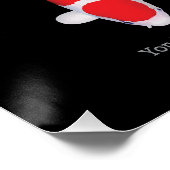 Elegantes Koi Fish Poster - Zeitloser und künstler (Ecke)