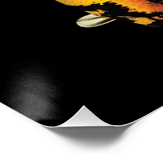 Elegantes Koi Fish Poster - Zeitloser und künstler (Ecke)