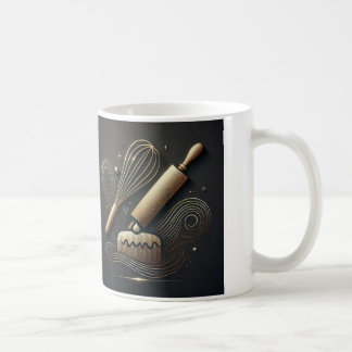 Elegantes Konditorei Koch & Baker-Geschenk Kaffeetasse