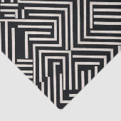 Elegantes kontrastfarbenes Tissue von Ferns Seidenpapier (Ausschnitt)