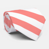 Elegantes Korallenmuster Krawatte (Gerollt)